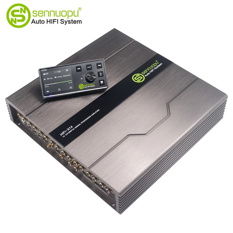 16-канален Hi-Res Digital Sound Processor с 14 канален усилвател