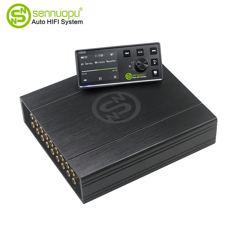 Аудио за автомобил 8*30W усилвател с 12ch DSP