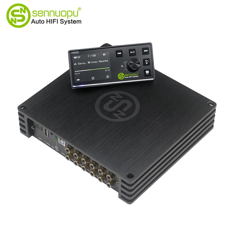 Аудио за автомобил 8*50W DSP усилвател с 10ch