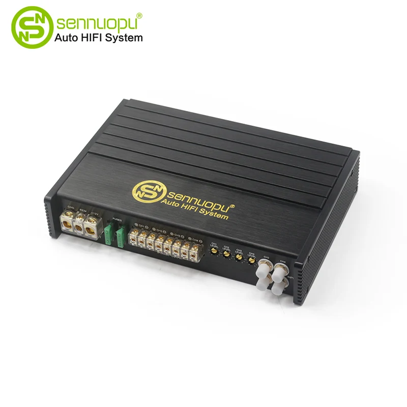 Клас AB Power Boost 4-ch Audio Audio Amp